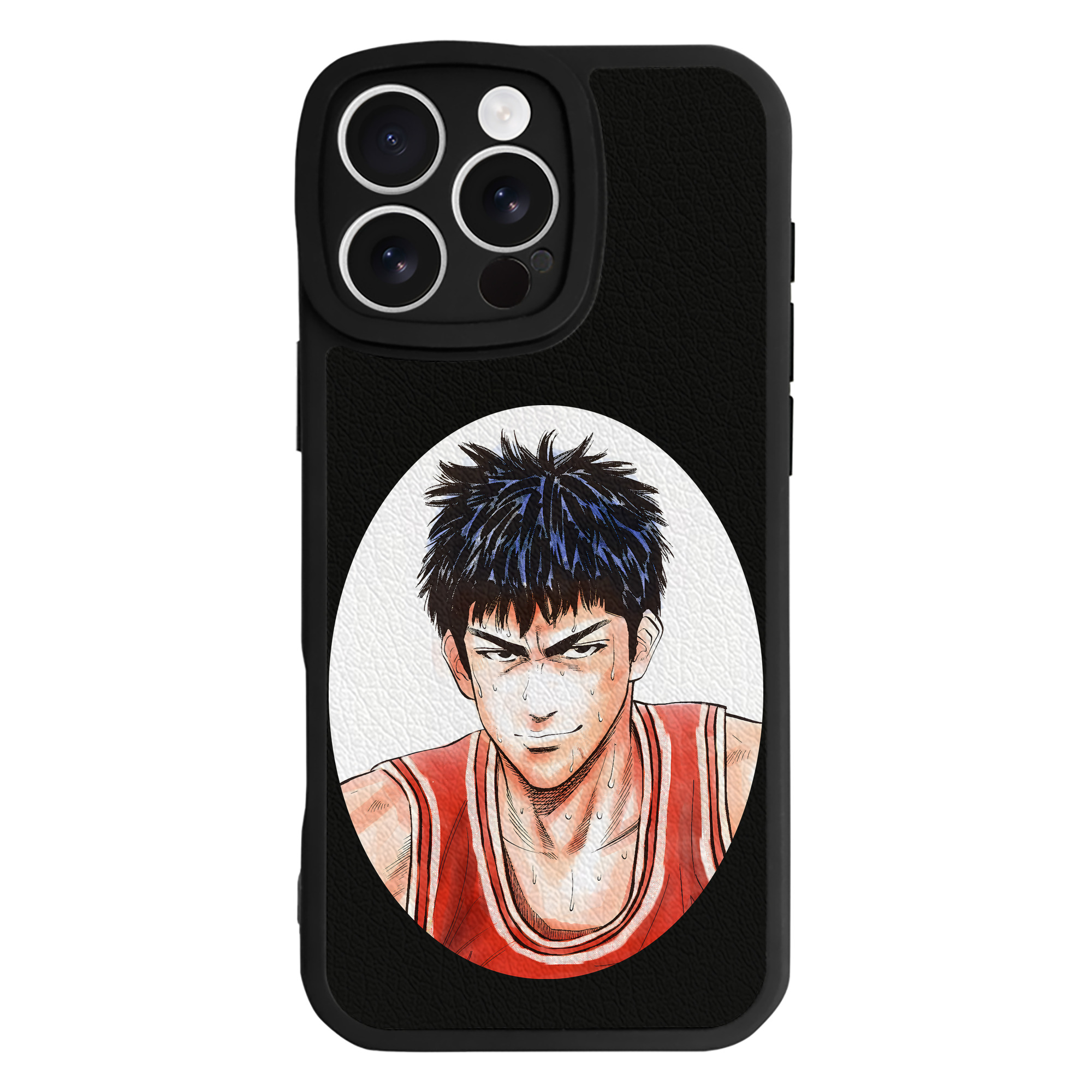 （画像用） SLAM DUNK／スラムダンク 【iPhone 16シリーズ対応】シリコンスマホケース（レザー調） 材質：シリコン